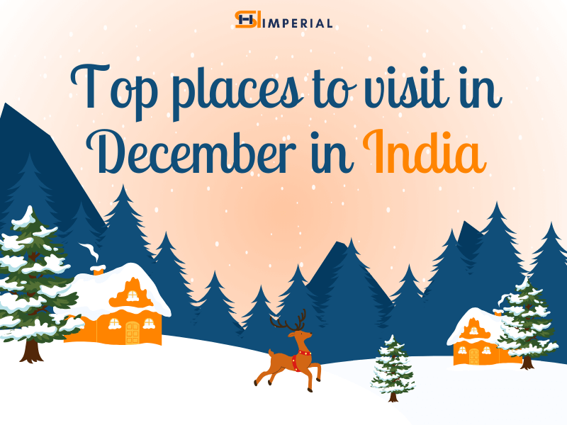 Top places to visit in december in India